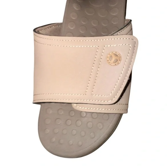 VIONIC ORTHOTIC Kiwi Motion control tan sandals men’s shoes size 8 women’s 10 - Picture 6 of 13